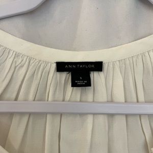 Ann Taylor Detailed Sleeve Top